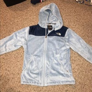 North Face Fleece Hooded Jacket Women’s M
